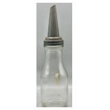 Duraglas Liquid One Quart Oil Bottle