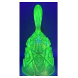 Imperial Glass Uranium Glass Bell