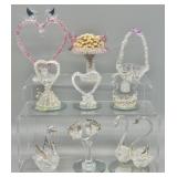 Spun Glass Collectible Figurines