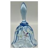 Fenton Handpainted & Signed Glass Bell
