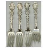 Gorham 1897 Strasbourg Sterling Silver Forks