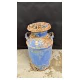 Blue Vintage Milk Jug