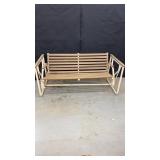 Vintage Patio Rocker Bench
