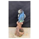 Concrete Parrot Planter