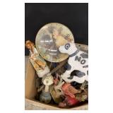 Box Full of Outdoor Yard Decor