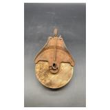 Vintage Metal and Wood Pulley