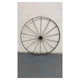 56in Antique Wagon Wheel