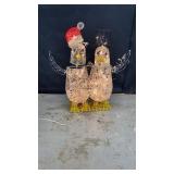 Motion Light-Up Christmas Penguins