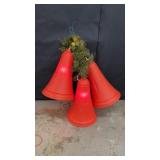 Vintage Christmas Bell Blow Molds