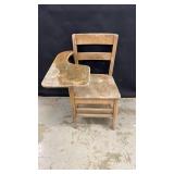 Wood School Desk