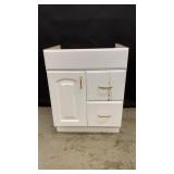 White Vanity Base