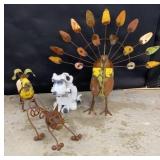Quirky Yard Art!! So Cool - 4Pcs