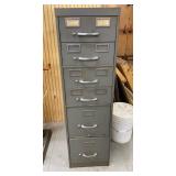 6 Drawer File Cabinet and Contents