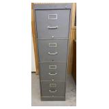 4 Drawer File Cabinet and Contents