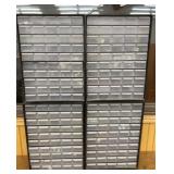 Set of 4 Parts Bins and Contents