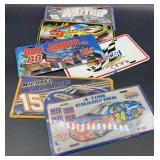 (6) NASCAR License Plates