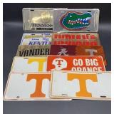 (10) Collegiate Level License Plates