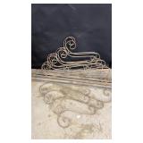 Wrought Iron Yard Decor - 4Pcs