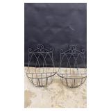 Wrought Iron Planters