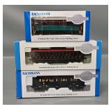 Bachmann Silver Series HO Scale Trains in Original Boxes