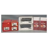 Broadway Limited Imports HO Scale Western Maryland EMD F7 Diesel Locomotive Set in Original Boxes