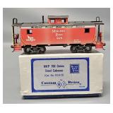 NJ Custom HO Scale Brass Nickel Plate Road Steel Caboose in Original Box