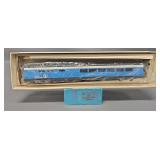 Balboa HO Scale Brass Great Northern Big Sky Blue Diner Car in Original Box