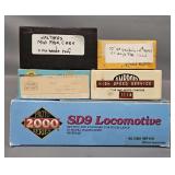 Fantastic Group of Custom Painted and Weathered HO Scale Trains