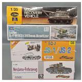Four Dragon Models And Trumpeter 1:35 Scale Military Model Kits in Original Boxes
