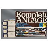 Piko HO Scale Electric Freight / Passenger Set in Original Box PLUS Extras