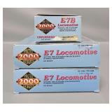 Life-Like HO scale PennsylvaniaE7 ABA Diesel Locomotives in Original Boxes