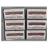 Seven Built Up Branchline HO Scale Pennsylvania Heavyweight Passenger Cars in OBs