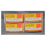 Four Accurail HO Scale Data - Black AAR Triple Hopper Kits