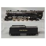 Custom painted Rivarossi HO scale Nickel Plate Road 2-8-4 Steam Locomotive