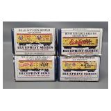 Four HO Scale Blueprint Models Beer Reefers in Original Boxes
