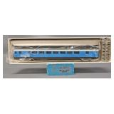 Balboa HO Scale Brass Great Northern Big Sky Blue Coach in Original Box