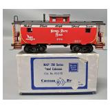 NJ Custom HO Scale Brass Nickel Plate Road Steel Caboose in Original Box