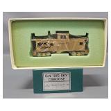 Fujiyama HO Scale Brass Great Northern Big Sky Caboose