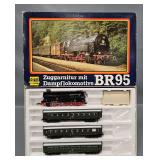 Piko HO Scale Steam Passenger Set in Original Box