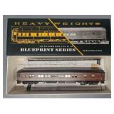 Seven Built Up Branchline HO Scale Pennsylvania Heavyweight Passenger Cars in OBs
