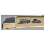 Hallmark HO Scale Brass A.T. & S.F. Class 2507 2-8-0 Steam in OB