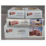 Four Walthers Cornerstone HO Scale Kits