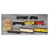 Fleischmann HO Scale American Steam Locomotive and Freight Cars