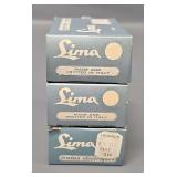 Three Lima HO Scale Esso Tank Cars in Original Boxes