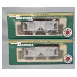 Two Bowser Executive Line HO Scale Western Maryland Hoppers in OBs