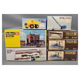 Six Assorted Kibri And Faller HO Scale Model Kits in Original Boxes