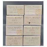 Eight Stewart HO Scale Hopper Kits in Original Boxes