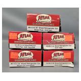 Five Atlas HO Scale Wood Reefers in Original Boxes
