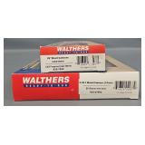 Three Walthers HO Scale Cabooses in Original Boxes