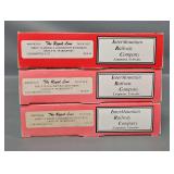 Intermountain Railway HO Scale Santa Fe EMD F7 ABA Set in Original Boxes